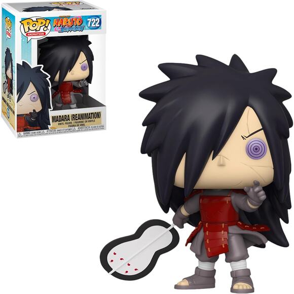 NWT Funko Pop! Animation Figurine Naruto Shippuden Madara Exclusive-9 cm - Picture 2 of 4
